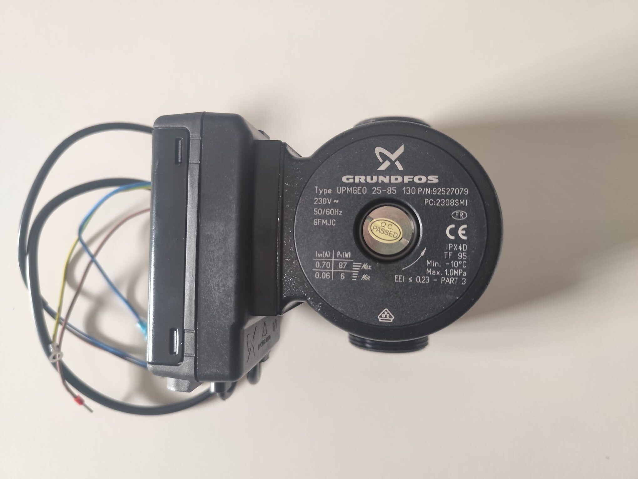 TC144 oběhové čerpadlo do vnitřní jednotky TCI6-19 kW